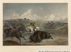 Indians_Hunting_the_Bison