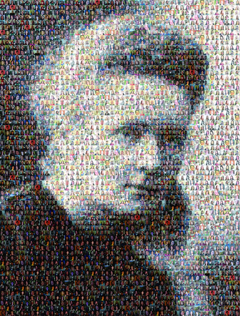 Curie-Wall-Mosaic